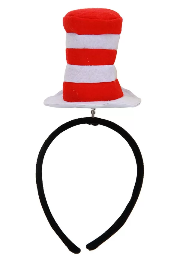 New Dr. Seuss The Cat In The Hat Spring Headband Costume Accessory Hats