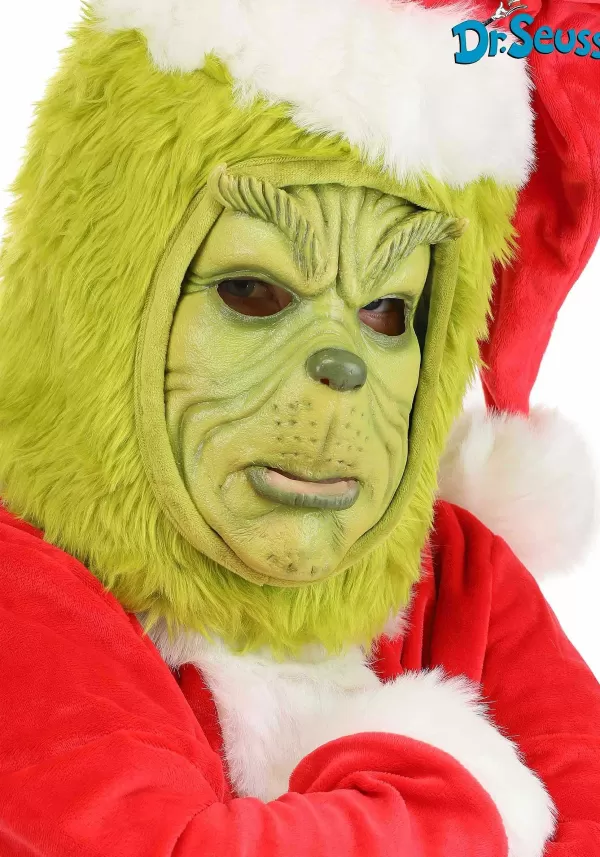 Shop Dr. Seuss The Grinch Costume Mask For Kids Masks