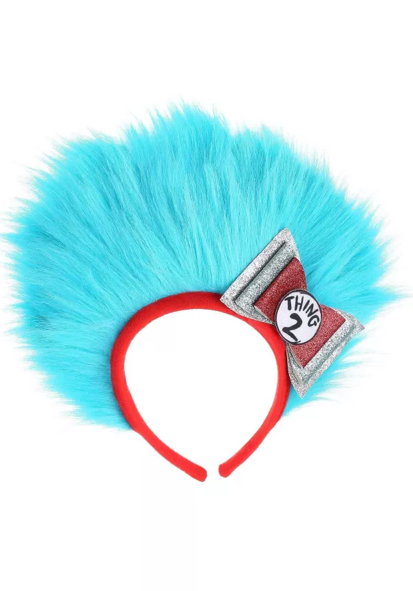 Online Dr. Seuss Thing 1 & 2 Fuzzy Headband Costume Accessory Headbands