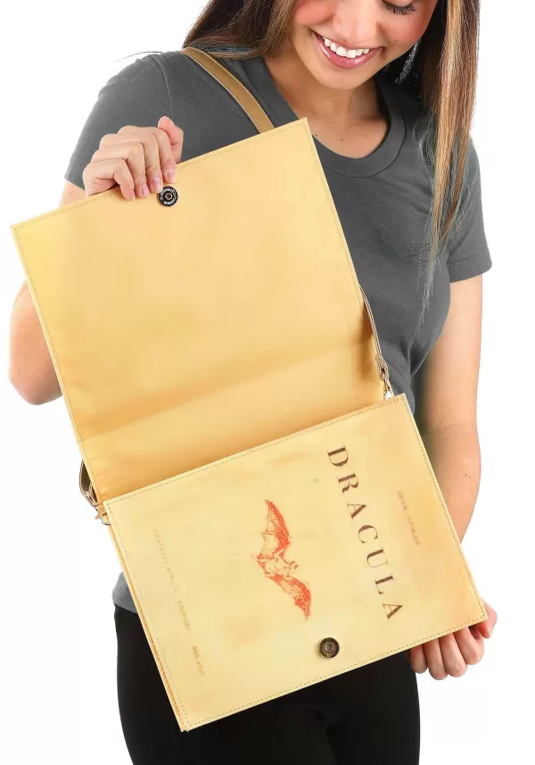 Cheap Dracula Book Shaped Bag Purses