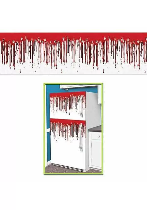 Clearance Dripping Blood Fridge And Freezer Door Cover Decoration Door Decorations