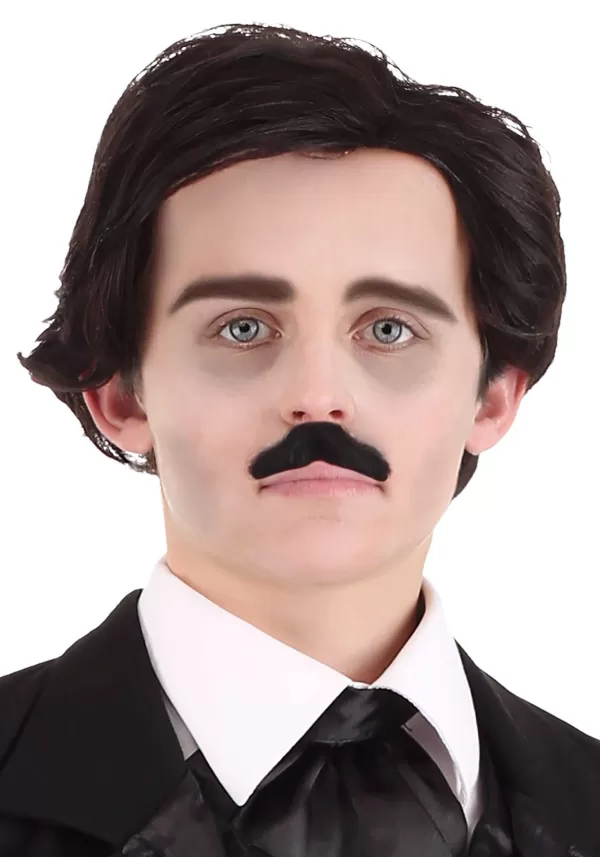 Fashion Edgar Allan Poe Mustache And Wig Mustaches / Beards