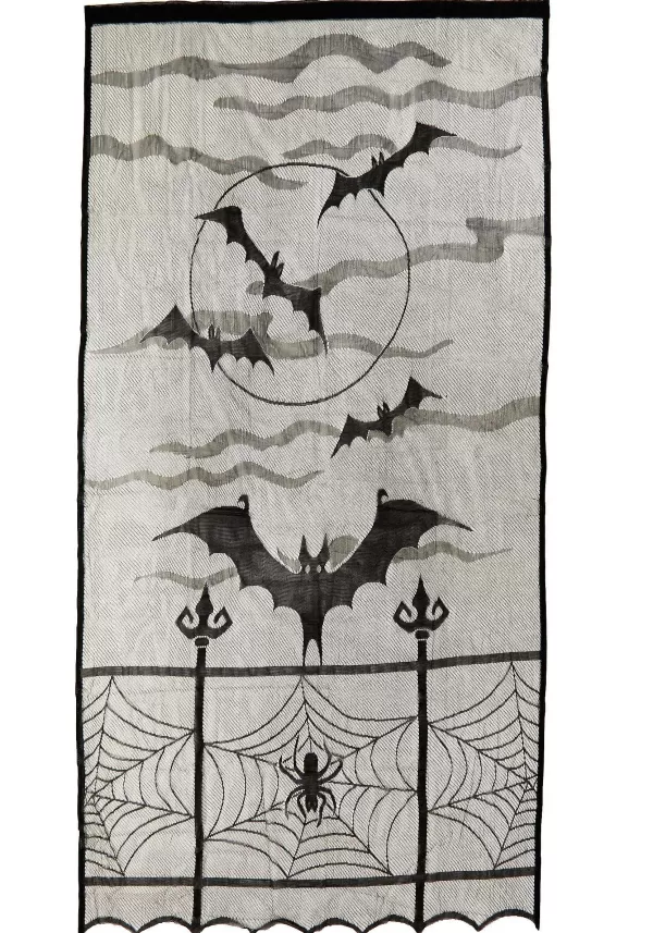 Discount Eerie Bat Entryway Door Curtain Decoration Door Decorations