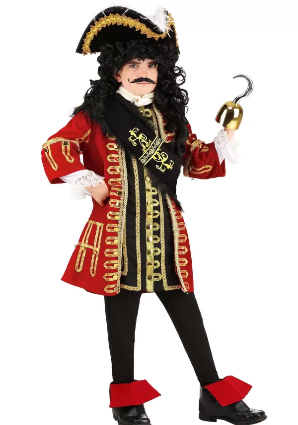 New Elite Captain Hook Boy'S Costume Boy Costumes