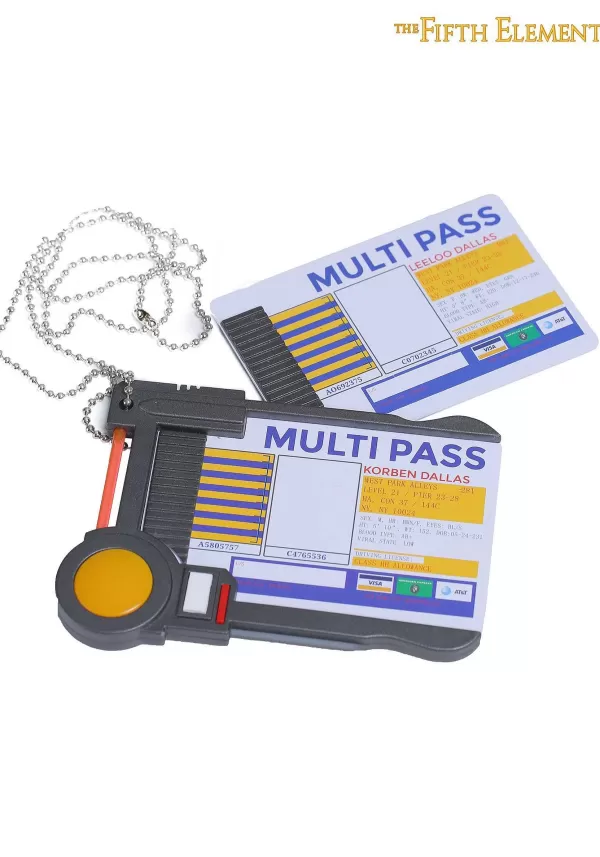 New Fifth Element Multipass Accessory Costume Jewelry