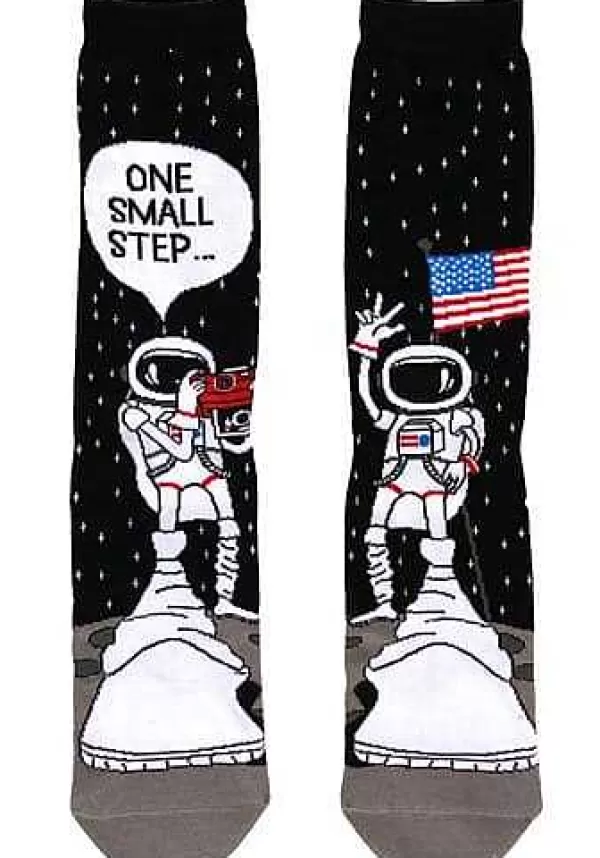 Clearance Foot Forward Astronaut Socks For Adults Halloween Clothes