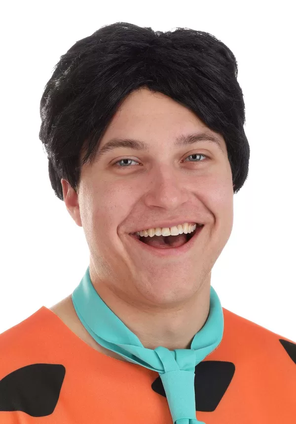Clearance Fred Flintstone Wig For Adults Wigs