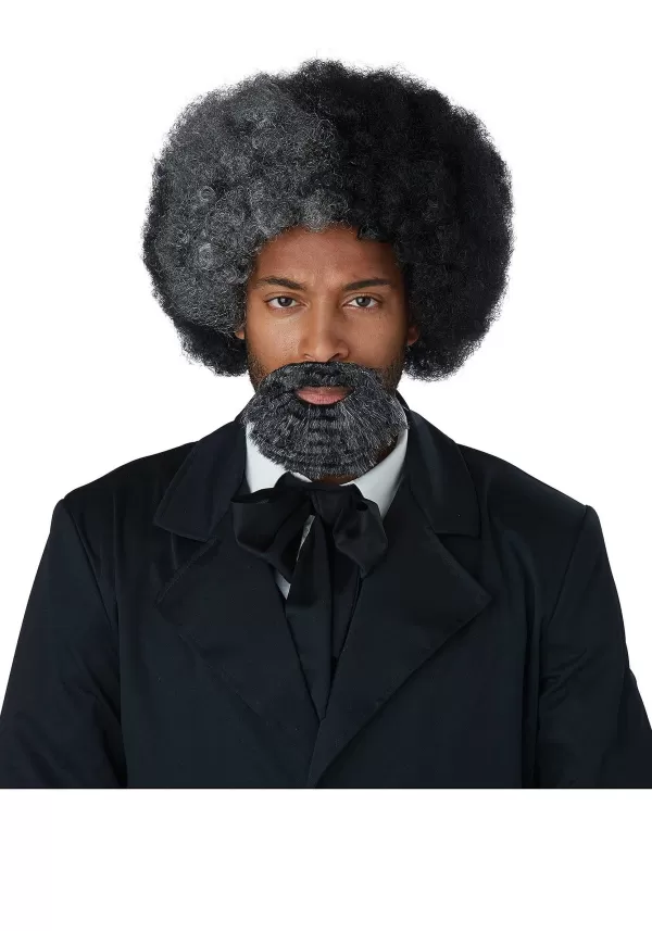 New Frederick Douglass Men'S Wig And Goatee Mustaches / Beards