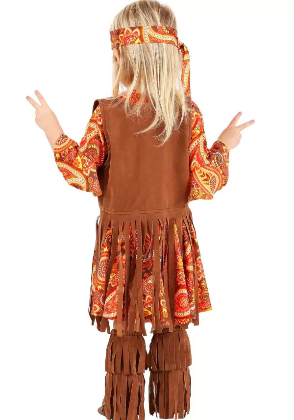 Cheap Fringe Hippie Toddler Costume Girl Costumes