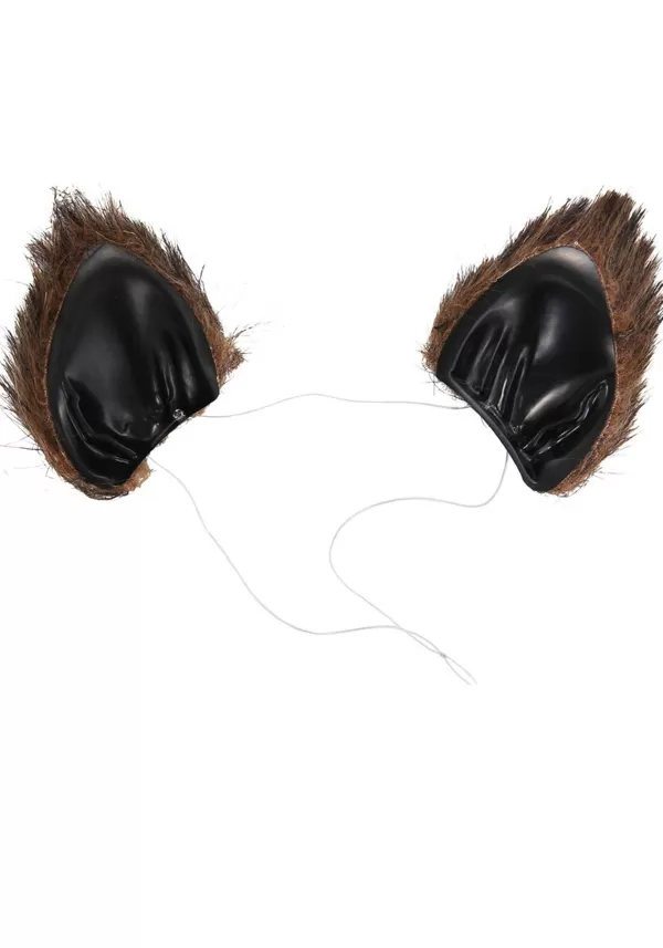 Online Furry Brown Cat Ears And Tail Accessory Kits