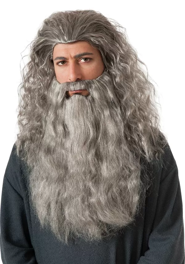 Cheap Gandalf Beard Costume Accessory Kit Mustaches / Beards
