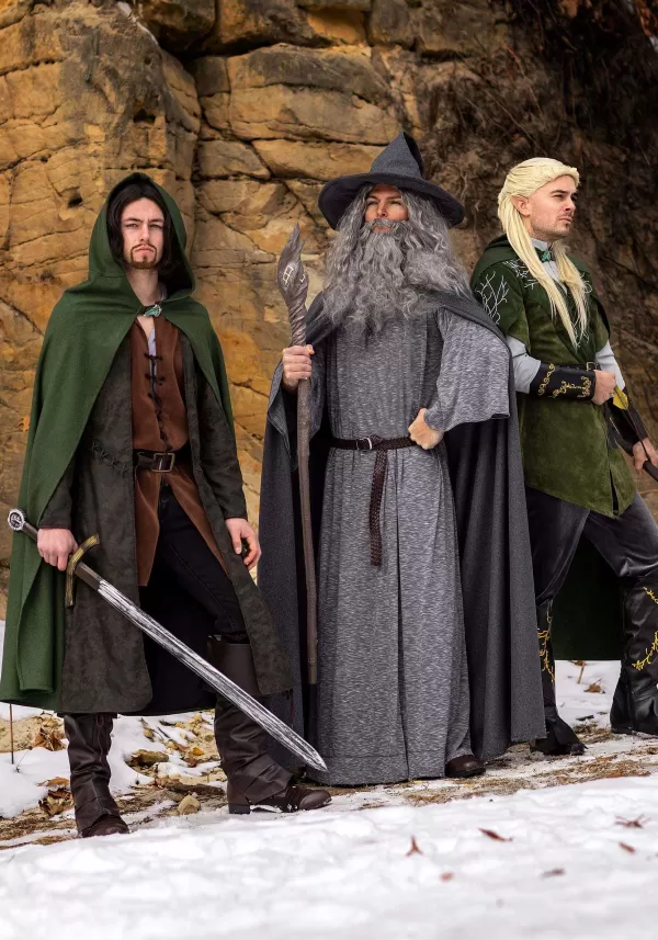 New Gandalf Lord Of The Rings Costume For Men Men'S Costumes