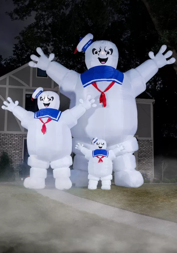 Online Ghostbusters 15Ft Inflatable Stay Puft Marshmallow Man Decoration Halloween Props