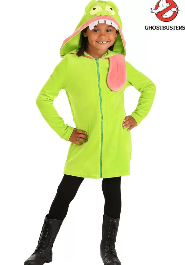 Hot Ghostbusters Slimer Hoodie Costume For Kids Girl Costumes