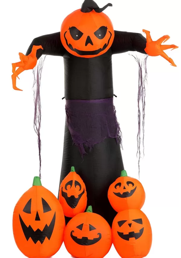 Cheap Ghostly 6 Foot Pumpkin Decoration Inflatable Decorations