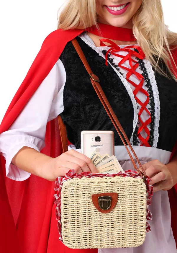 New Gingham Basket Purse Accessory Purses