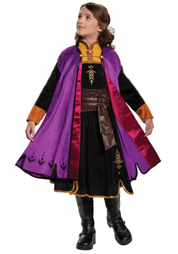 Cheap Girls Anna Frozen 2 Prestige Costume Toddler Costumes