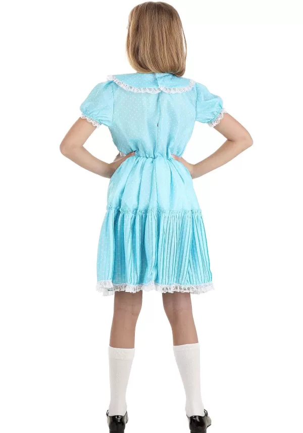Hot Girl'S Deluxe Creepy Twin Sister Costume Dress Girl Costumes