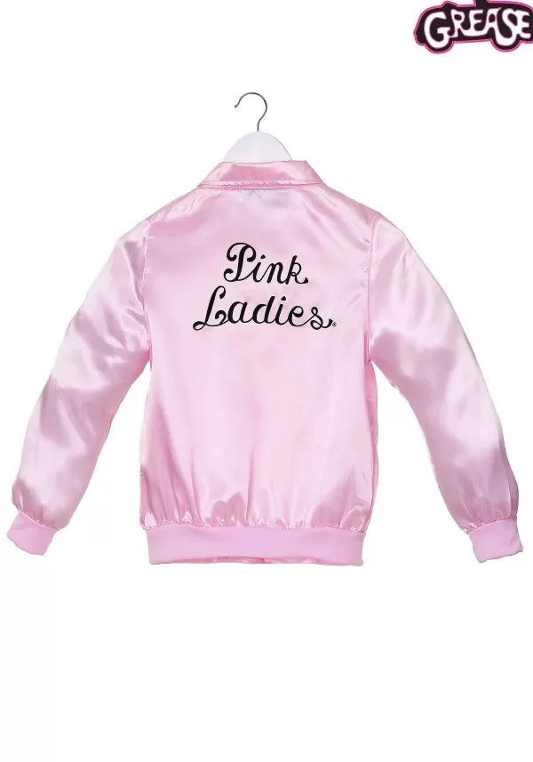 Clearance Girl'S Grease Pink Ladies Costume Jacket Girl Costumes