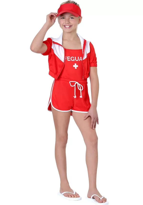 Best Sale Girls Lifeguard Costume Girl Costumes