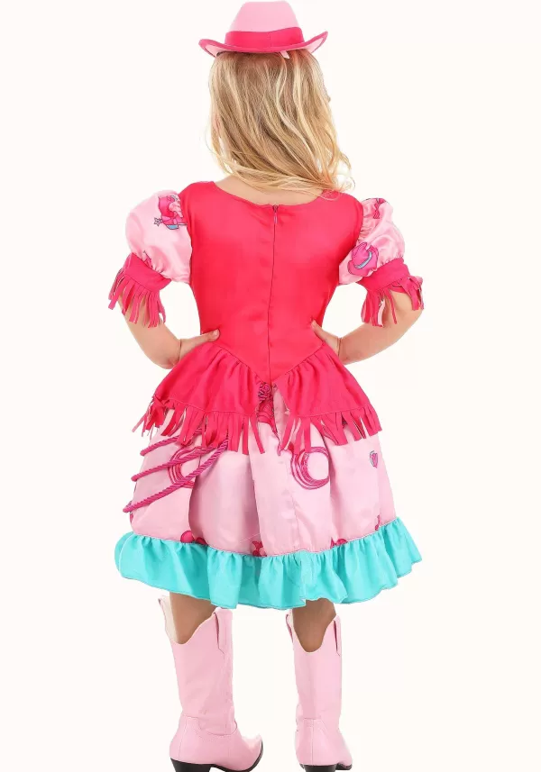 Hot Girl'S Pastel Pink Cowgirl Toddler Costume Toddler Costumes