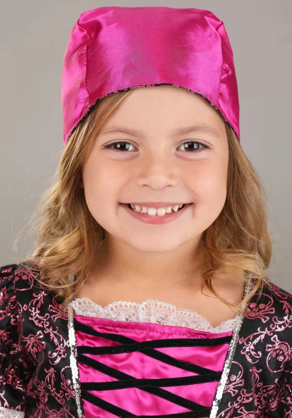 New Girl'S Precious Pink Pirate Toddler Costume Toddler Costumes
