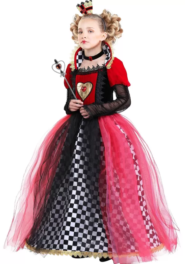 Flash Sale Girls Ravishing Queen Of Hearts Costume Girl Costumes