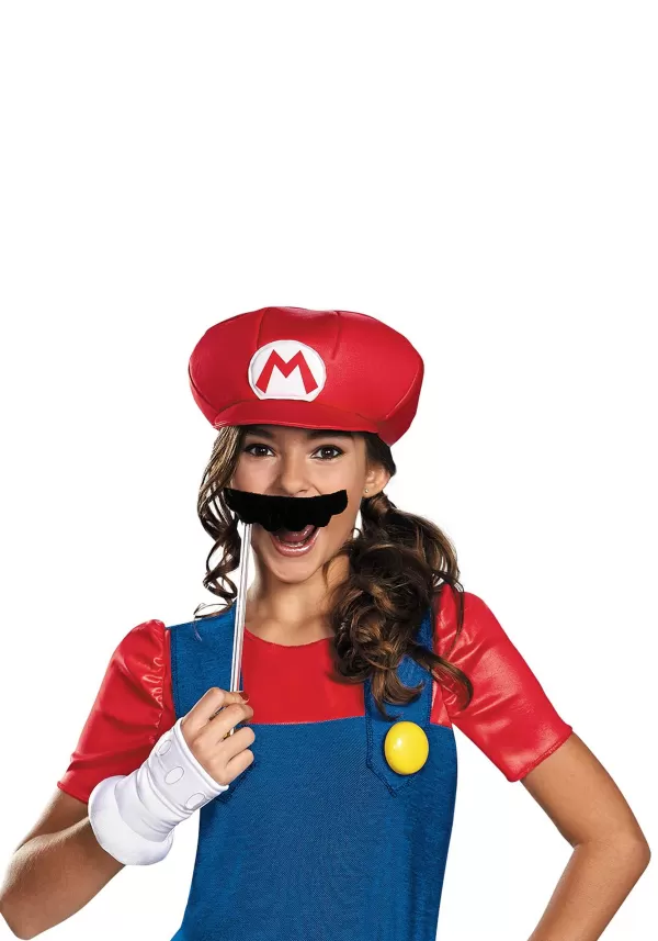 Hot Girl'S Tween Mario Costume Teen Costumes