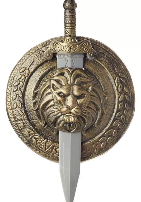 Online Gladiator Combat Shield And Sword Toy Weapons