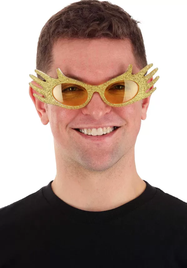 New Glitter And Gold Hands Glasses Glasses / Sunglasses