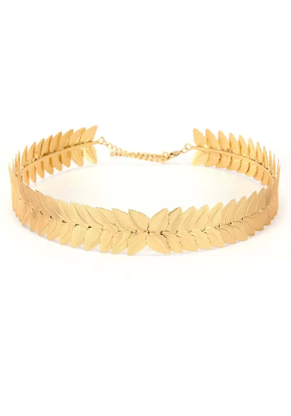 Outlet Gold Caesar Costume Circlet Headband Headbands