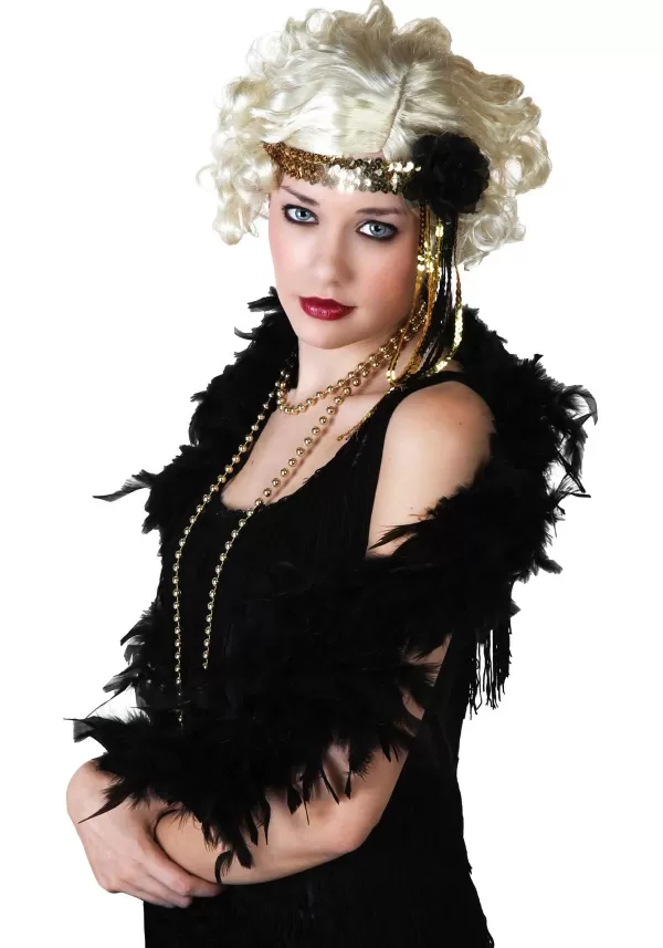 Clearance Gold Flapper Headband Headbands