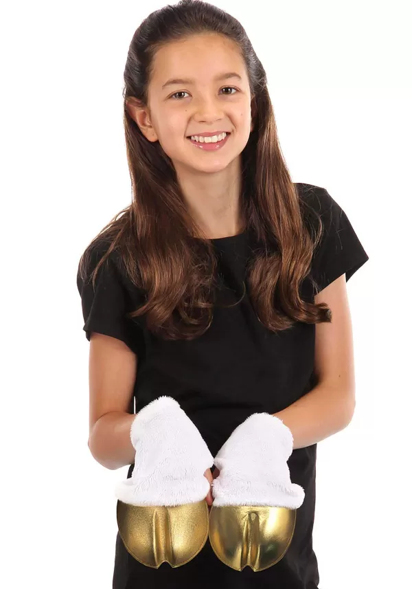 Sale Gold Unicorn Costume Front Hooves Gloves