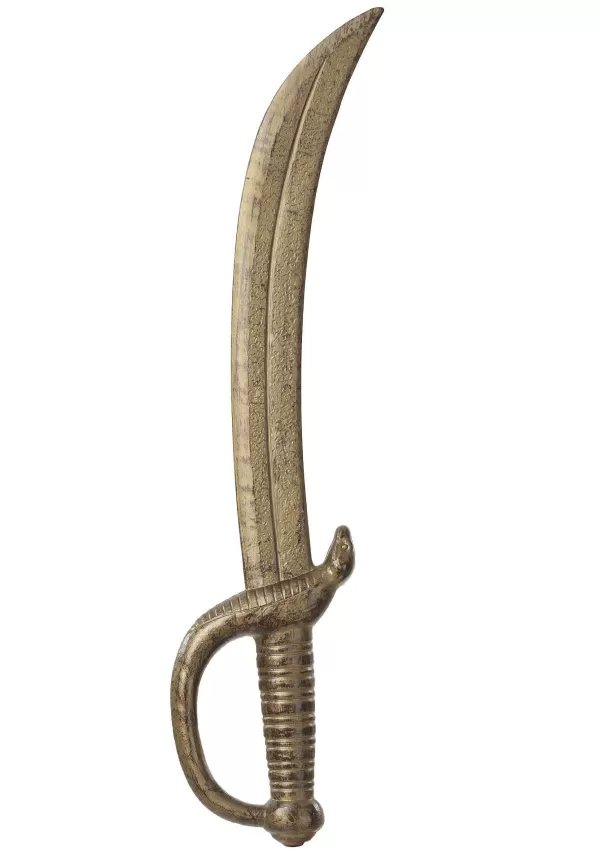 Shop Golden Costume Pirate Cutlass Accessory Toy Weapons