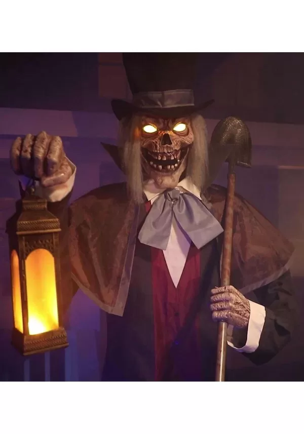 New Graveyard Host Animatronic Decoration Animatronics