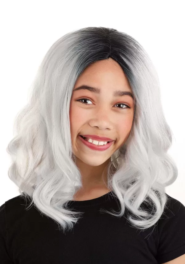 Discount Gray Bob Wig For Kids Wigs
