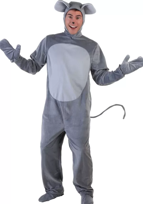 New Grey Mouse Costume For Adults Men'S Costumes