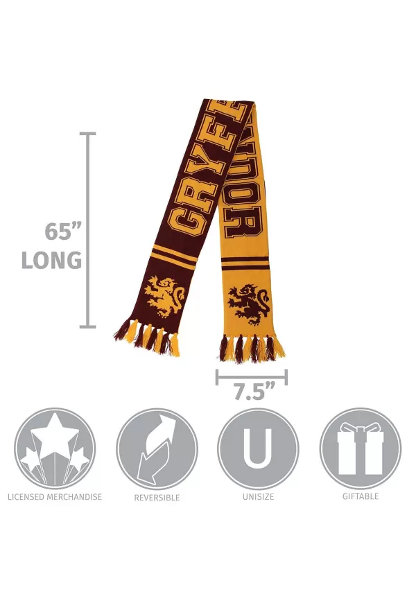 Online Gryffindor Reversible Winter Knit Scarf Scarves