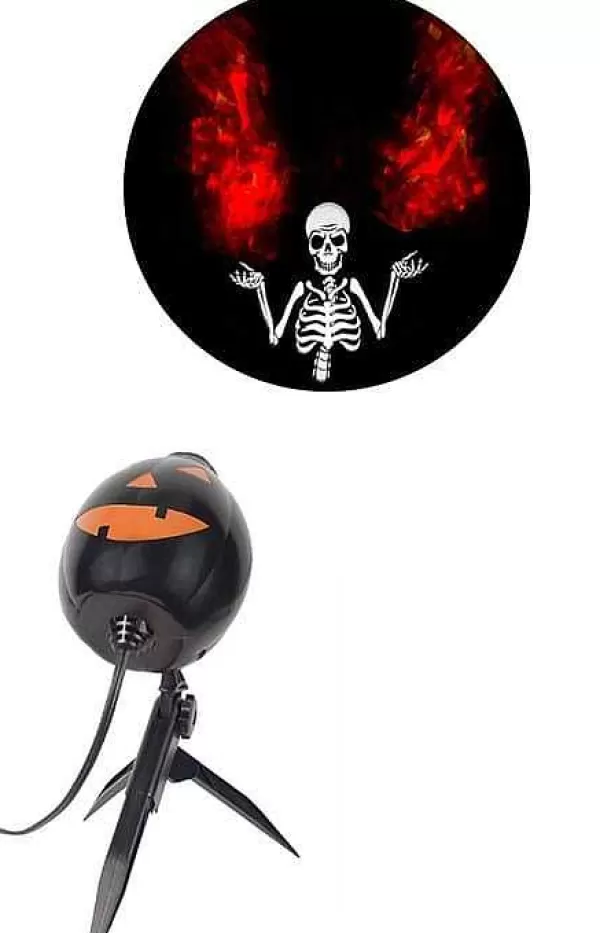 Cheap Halloween Lightshow Projection Skeleton Halloween Lights