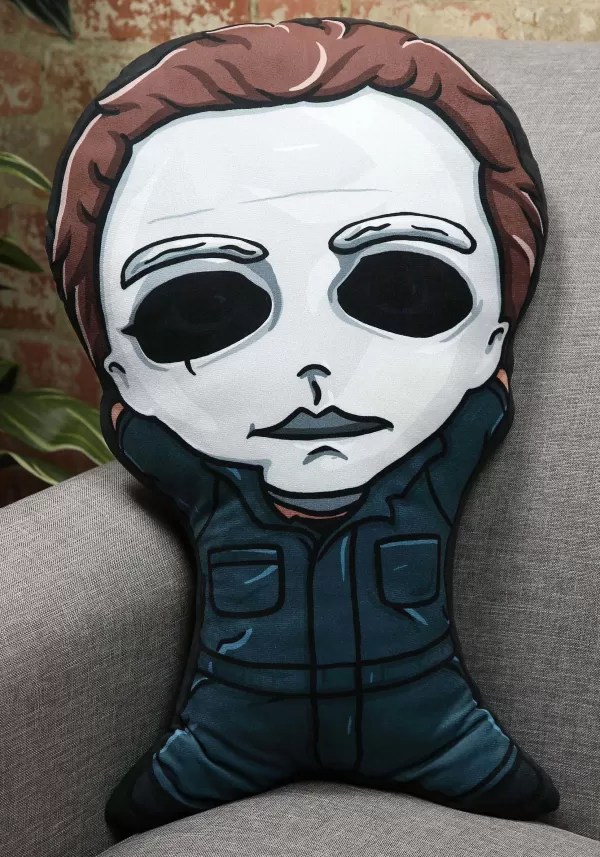 Cheap Halloween Michael Myers Pal-O Character Decorative Throw Pillow Indoor Decorations