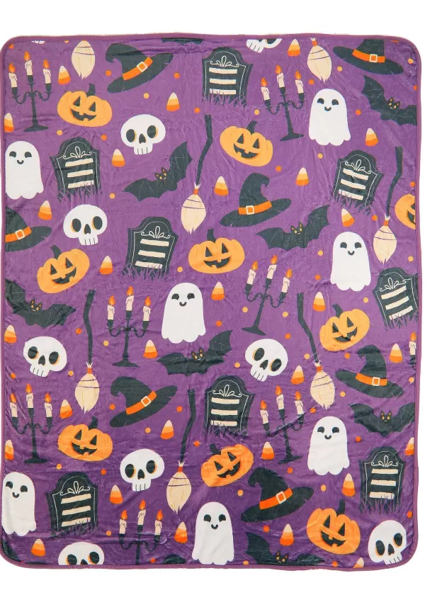 Store Halloween Mischief Comfy Throw Blanket Indoor Decorations