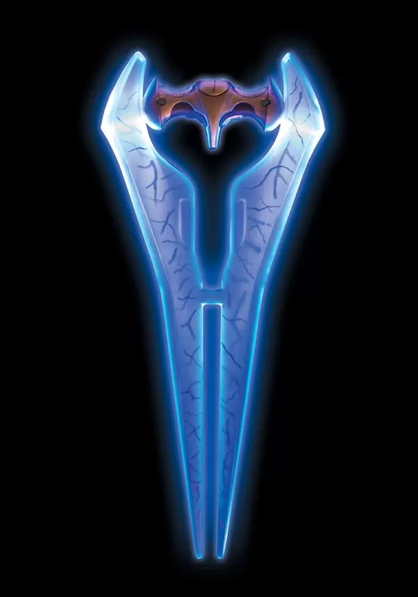 Shop Halo Infinite Deluxe Energy Light Up Sword Toy Weapons