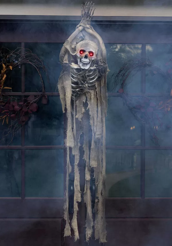 Store Hanging Animatronic Skeleton Decoration Animatronics