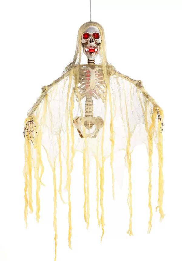 Store Hanging Red Eye Skeleton Outdoor Decorations