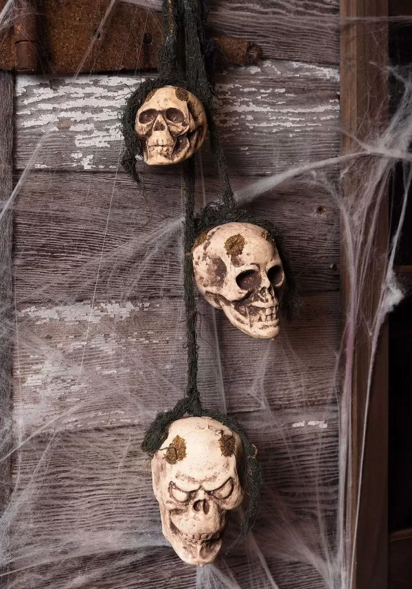 New Hanging Rotten Skulls Indoor Decorations