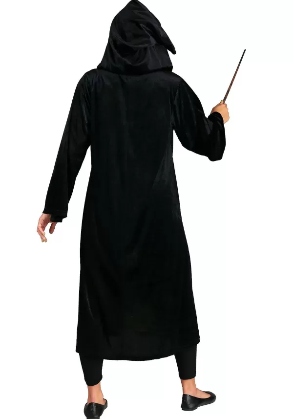 Sale Harry Potter Deluxe Hufflepuff Robe Costume For Adults Men'S Costumes
