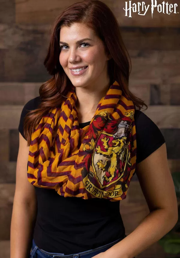 Shop Harry Potter Infinity Gryffindor Scarf Scarves