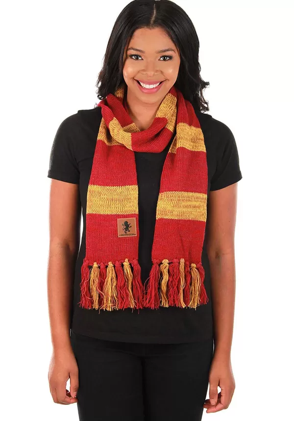 Cheap Harry Potter Vintage Hogwarts Gryffindor Scarf Scarves