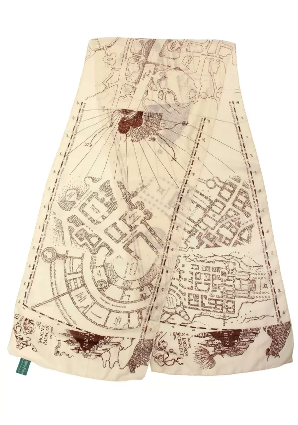 New Harry Potter Women'S Marauders Map Scarf Scarves