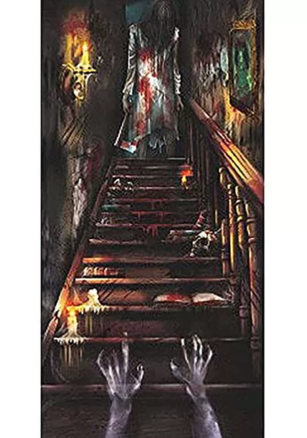 Discount Haunted Mansion 5 Foot Door Decoration Door Decorations